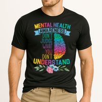 Dont Judge What You Dont Understand Mental Health Support Performance Shirt