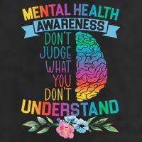 Dont Judge What You Dont Understand Mental Health Support 25L Jumbo Tote