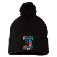 Dont Judge What You Dont Understand Mental Health Support Pom Pom 12in Knit Beanie