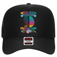 Dont Judge What You Dont Understand Mental Health Support Trucker Hat