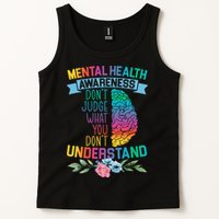Dont Judge What You Dont Understand Mental Health Support Tank Top