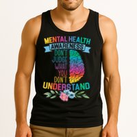 Dont Judge What You Dont Understand Mental Health Support Tank Top