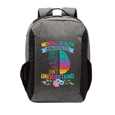 Dont Judge What You Dont Understand Mental Health Support Vector Backpack