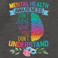 Dont Judge What You Dont Understand Mental Health Support Vector Backpack
