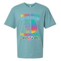 Dont Judge What You Dont Understand Mental Health Support Sueded Cloud Jersey T-Shirt