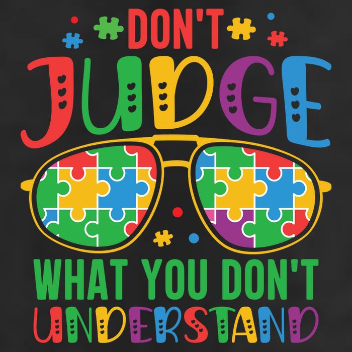 Don't Judge What You Don't' Understand Autism Awareness Month Trucker Hat