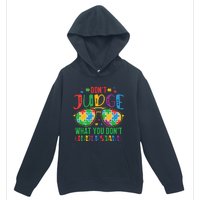 Don't Judge What You Don't' Understand Autism Awareness Month Urban Pullover Hoodie