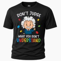 Don't Judge What You Don't Understand Autism Awareness Albert Einstein Performance Shirt