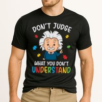 Don't Judge What You Don't Understand Autism Awareness Albert Einstein Performance Shirt