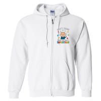 Don't Judge What You Don't Understand Autism Awareness Albert Einstein Full Zip Hoodie