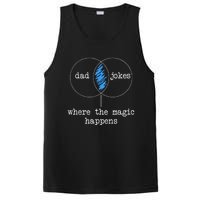 Dad Jokes Where The Magic Happens PosiCharge Competitor Tank