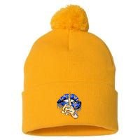 DonT Judge What You DonT Understand Autism Awareness Lips Pom Pom 12in Knit Beanie