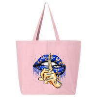 DonT Judge What You DonT Understand Autism Awareness Lips 25L Jumbo Tote