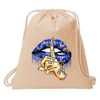 DonT Judge What You DonT Understand Autism Awareness Lips Drawstring Bag