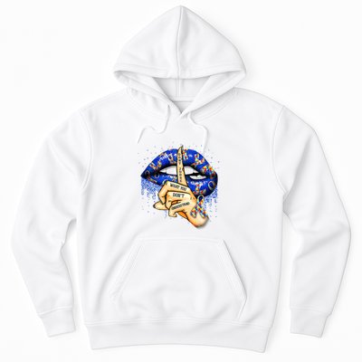 DonT Judge What You DonT Understand Autism Awareness Lips Hoodie