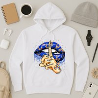 DonT Judge What You DonT Understand Autism Awareness Lips Hoodie