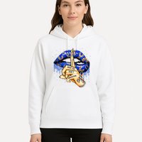 DonT Judge What You DonT Understand Autism Awareness Lips Hoodie