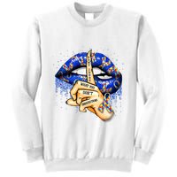 DonT Judge What You DonT Understand Autism Awareness Lips Sweatshirt