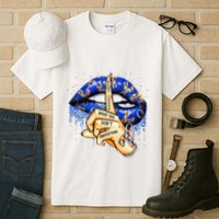 DonT Judge What You DonT Understand Autism Awareness Lips Tall T-Shirt