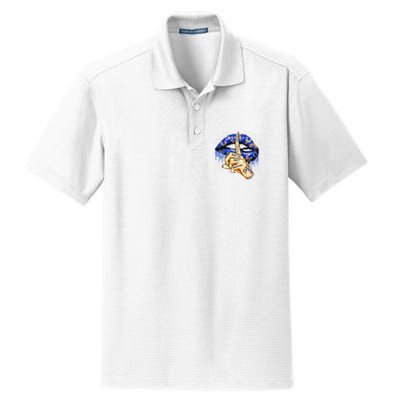 DonT Judge What You DonT Understand Autism Awareness Lips Dry Zone Grid Polo