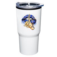 DonT Judge What You DonT Understand Autism Awareness Lips Tumbler
