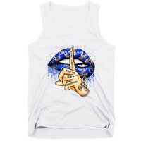DonT Judge What You DonT Understand Autism Awareness Lips Tank Top