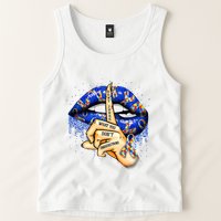 DonT Judge What You DonT Understand Autism Awareness Lips Tank Top