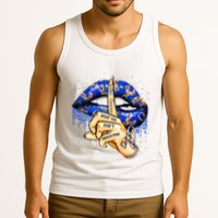 DonT Judge What You DonT Understand Autism Awareness Lips Tank Top