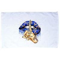 DonT Judge What You DonT Understand Autism Awareness Lips Microfiber Hand Towel