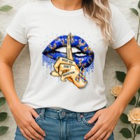 DonT Judge What You DonT Understand Autism Awareness Lips Womens T-Shirt