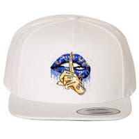 DonT Judge What You DonT Understand Autism Awareness Lips Wool Snapback Cap