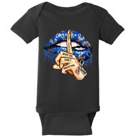Dont Judge What You Dont Understand Autism Awareness Lips Baby Bodysuit
