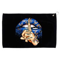 Dont Judge What You Dont Understand Autism Awareness Lips Grommeted Golf Towel