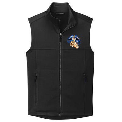 Dont Judge What You Dont Understand Autism Awareness Lips Collective Smooth Fleece Vest