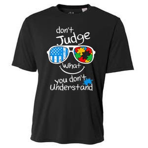 DonT Judge What You DonT Understand Autism Awareness Month Cooling Performance Crew T-Shirt