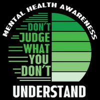Don't Judge What You Don't Understand Mental Health Awareness Sustainable Bucket Hat
