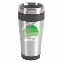 Don't Judge What You Don't Understand Mental Health Awareness 16oz Travel Tumbler