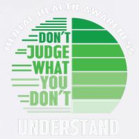 Don't Judge What You Don't Understand Mental Health Awareness Garment-Dyed Sweatshirt