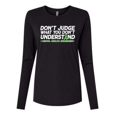 Don't Judge What You Don't Understand Mental Health Awareness Womens Cotton Relaxed Long Sleeve T-Shirt