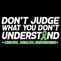Don't Judge What You Don't Understand Mental Health Awareness 7-Panel Snapback Hat