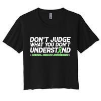 Don't Judge What You Don't Understand Mental Health Awareness Crop Top