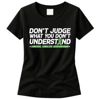 Don't Judge What You Don't Understand Mental Health Awareness Womens T-Shirt