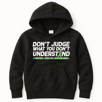Don't Judge What You Don't Understand Mental Health Awareness Kids Hoodie