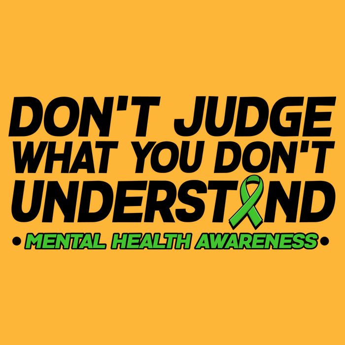 Don't Judge What You Don't Understand Mental Health Awareness Cooling Performance Long Sleeve Crew