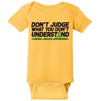 Don't Judge What You Don't Understand Mental Health Awareness Baby Bodysuit