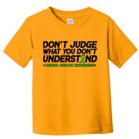 Don't Judge What You Don't Understand Mental Health Awareness Toddler T-Shirt