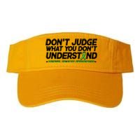 Don't Judge What You Don't Understand Mental Health Awareness Valucap Bio-Washed Visor