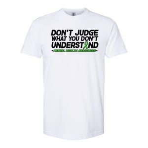 Don't Judge What You Don't Understand Mental Health Awareness Softstyle CVC T-Shirt