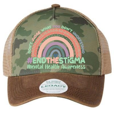 Don't Judge What You Don't Understand #End The Stigma Legacy Tie Dye Trucker Hat