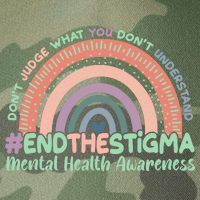 Don't Judge What You Don't Understand #End The Stigma Legacy Tie Dye Trucker Hat